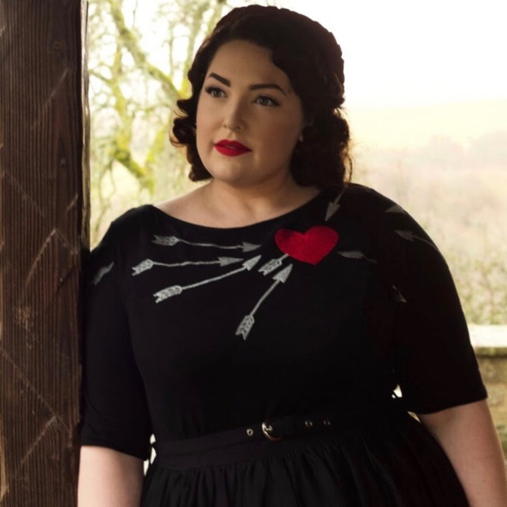 Eshakti “Cupid’s Arrows” Dress